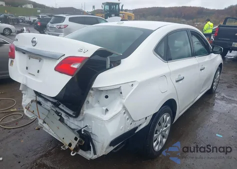 2017 Nissan Sentra Sv from USA, damaged, VIN 3N1AB7AP5HL662743